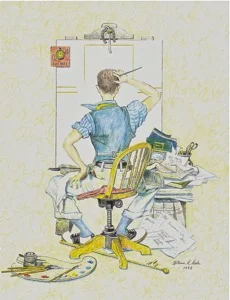What's next? Drawing by William R. Beebe