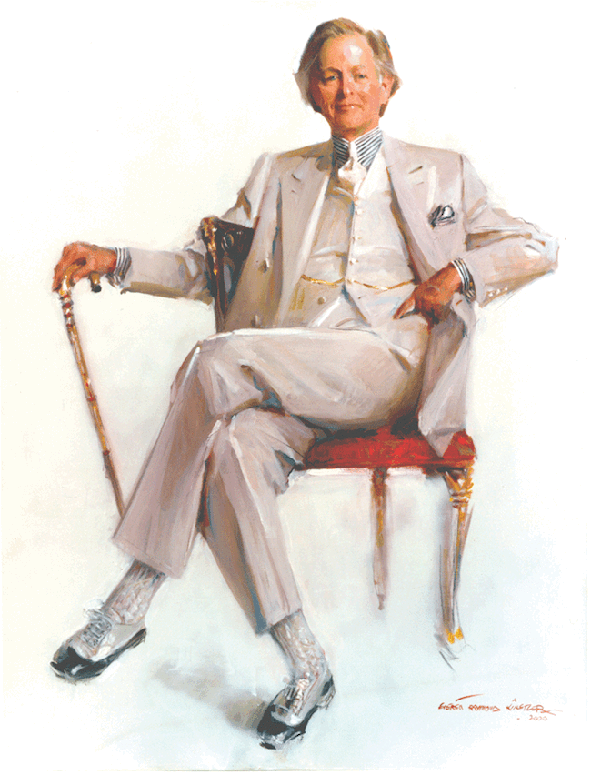 Thomas Wolfe in the Smithsonian-National Portrait Gallery