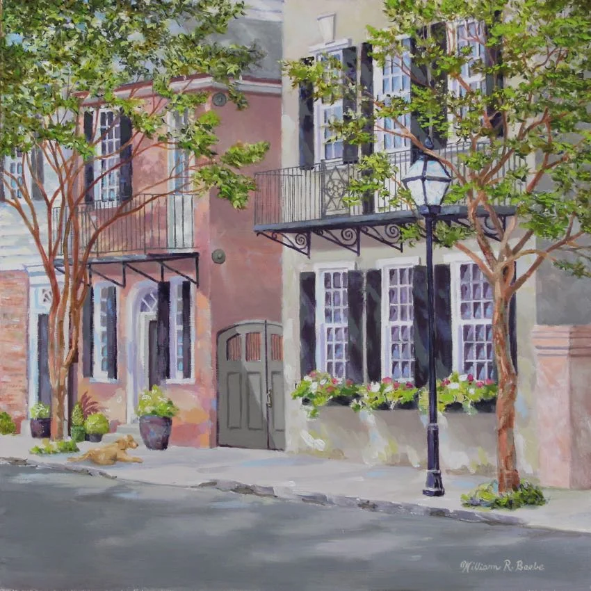 Waiting Under the Crepe Myrtle