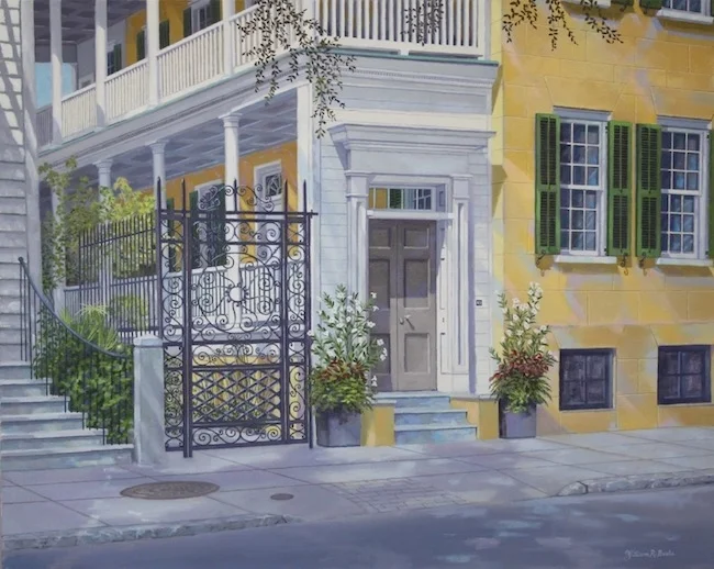 43 Meeting Street by William R. Beebe, 24 x 30, Oil on canvas, $6500