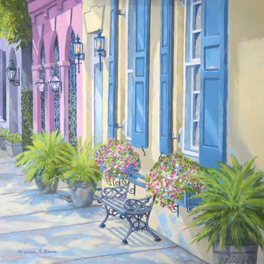 Charming Rainbow Row