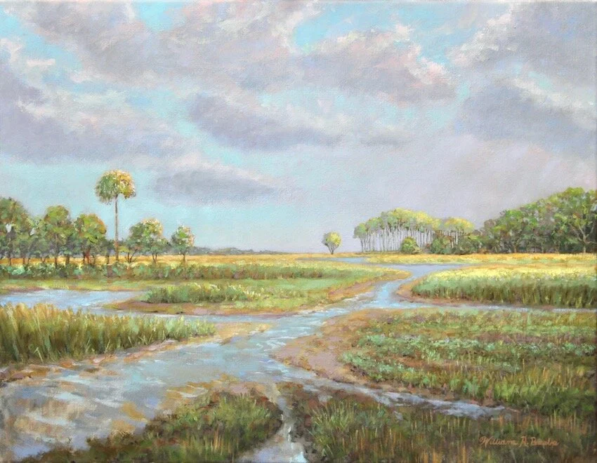 Autumn Light on the Marsh