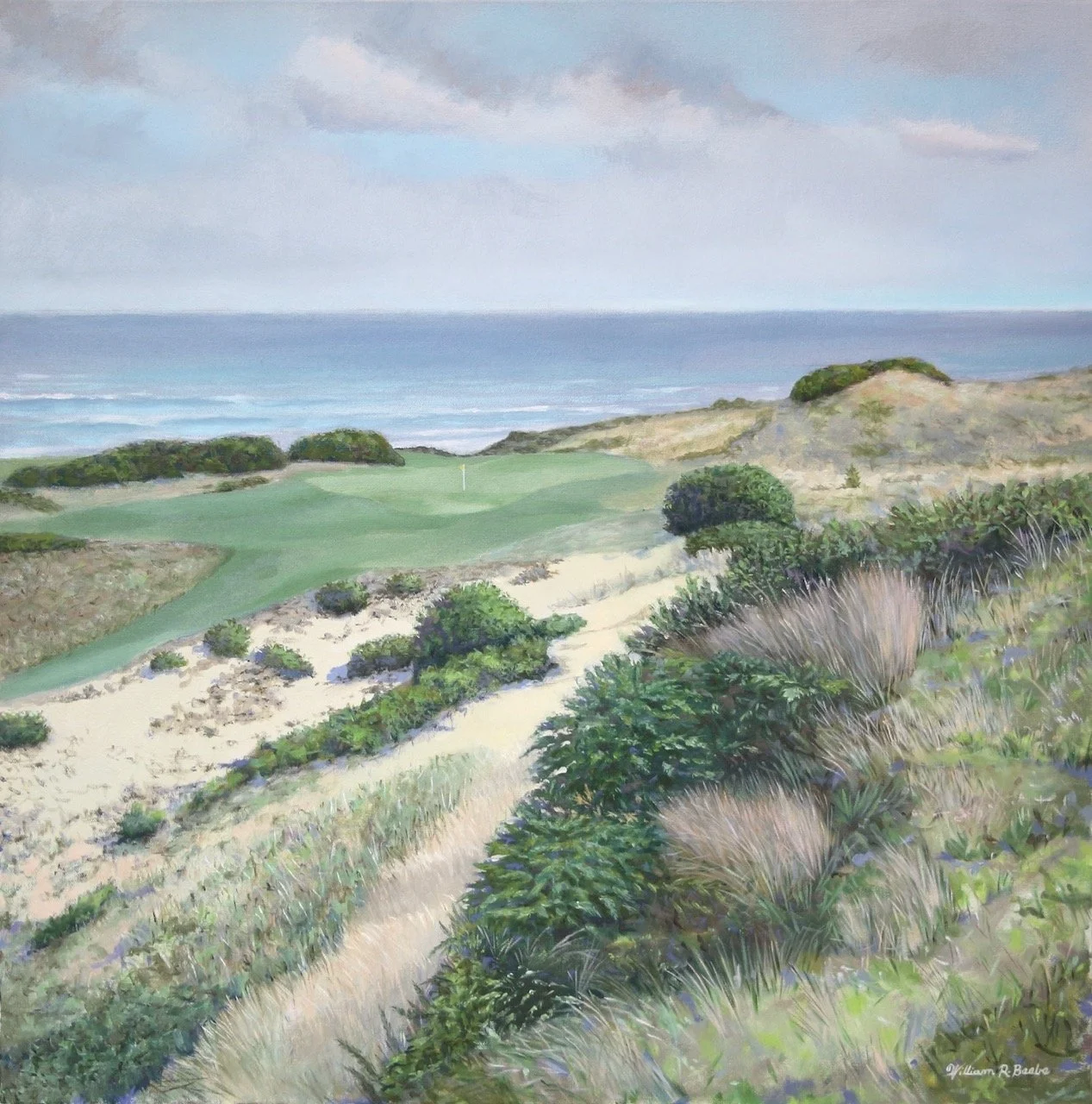 Pacific Dunes No.10 ~ Painting a Dream Golf Hole