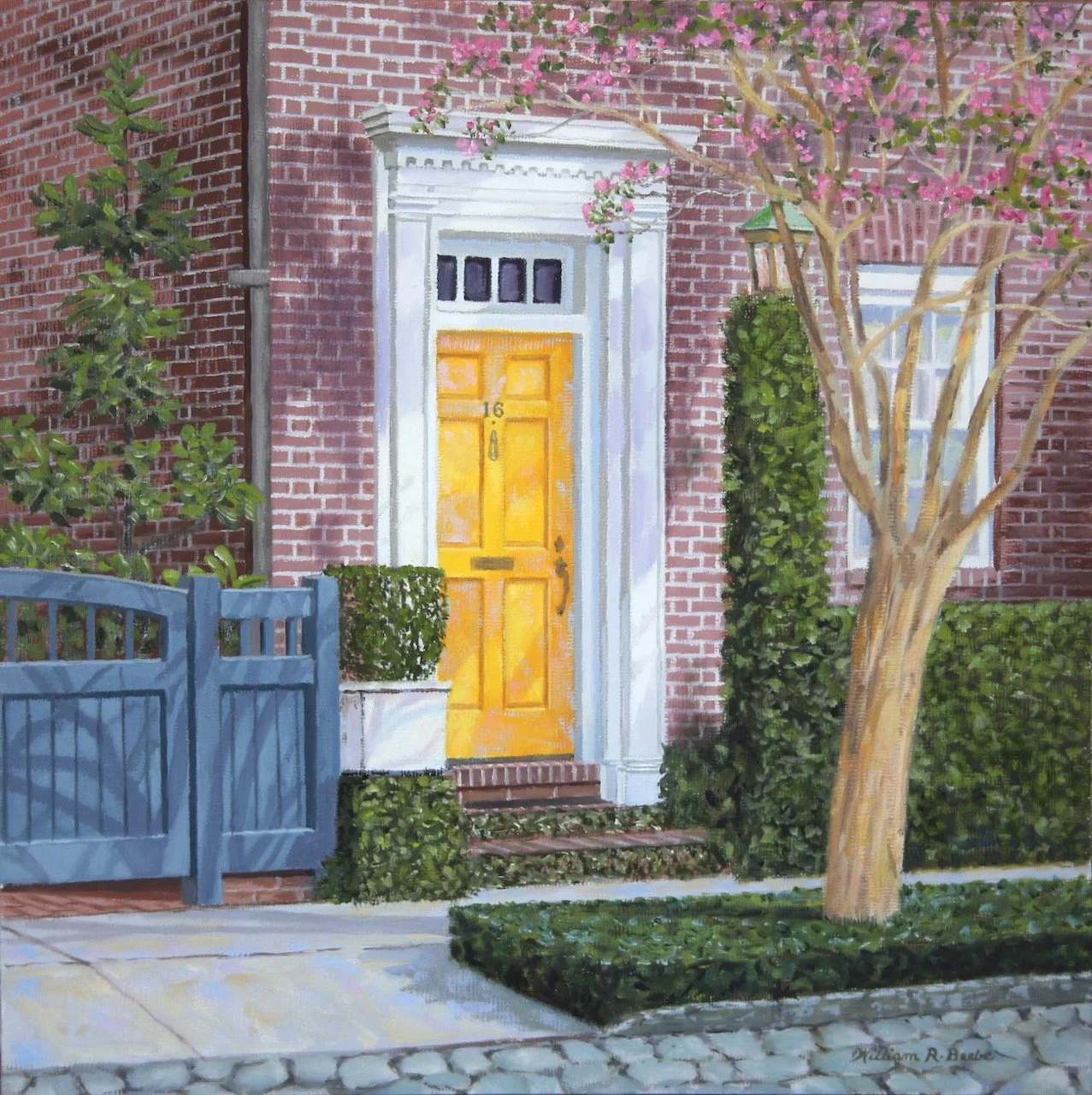 The French Quarter’s Yellow Door ~ Painted doors of historic homes in Charleston!  