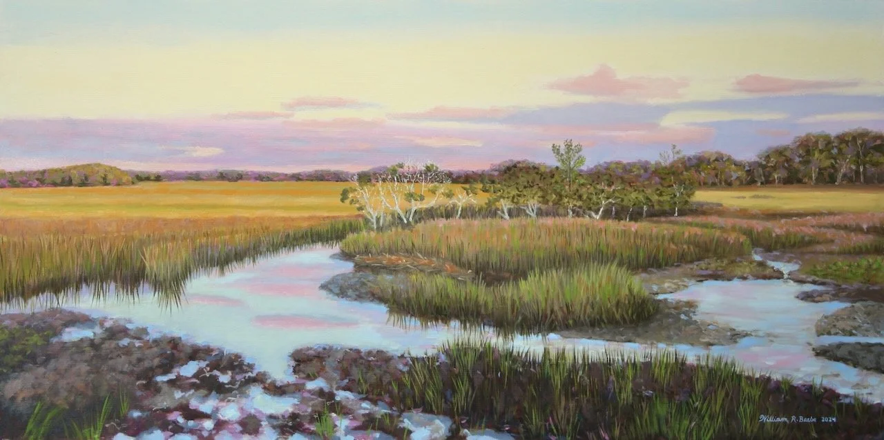 Golden Hour on the Marsh ~ Capturing the fleeting colors of evening light!