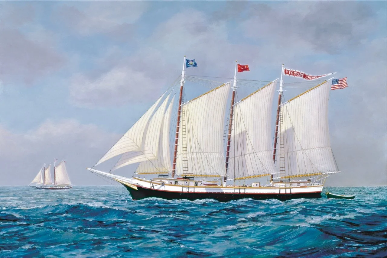 The Victory Chimes Schooner ~ A Sunken Treasure!