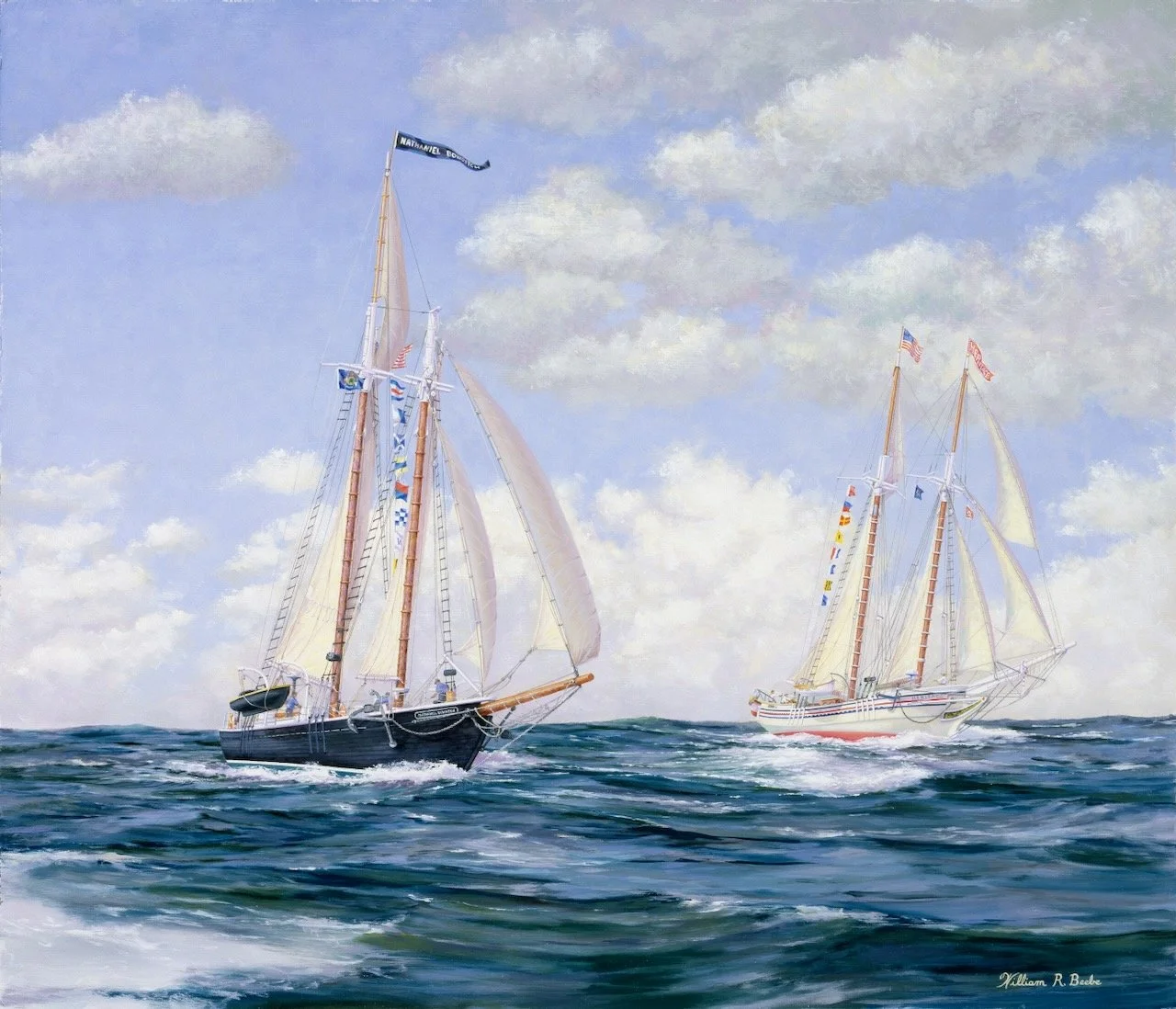 Windjammer Days ~ Looking back at my paintings of the Maine Windjammer Fleet! &nbsp;