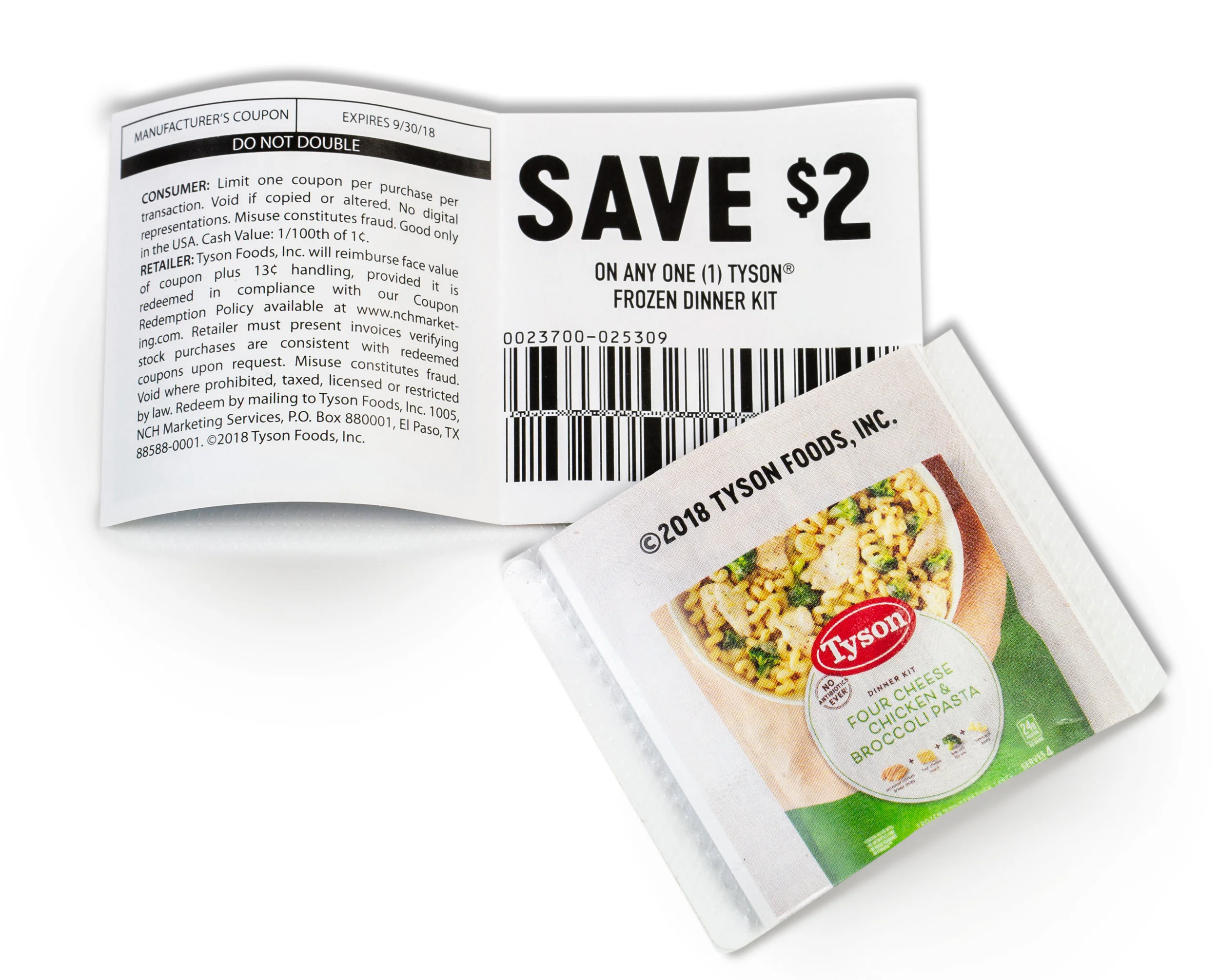 Instant redeemable coupons (IRC's)