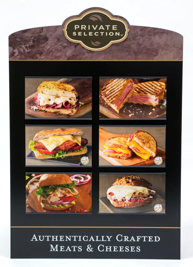 Menu Board with Inserts