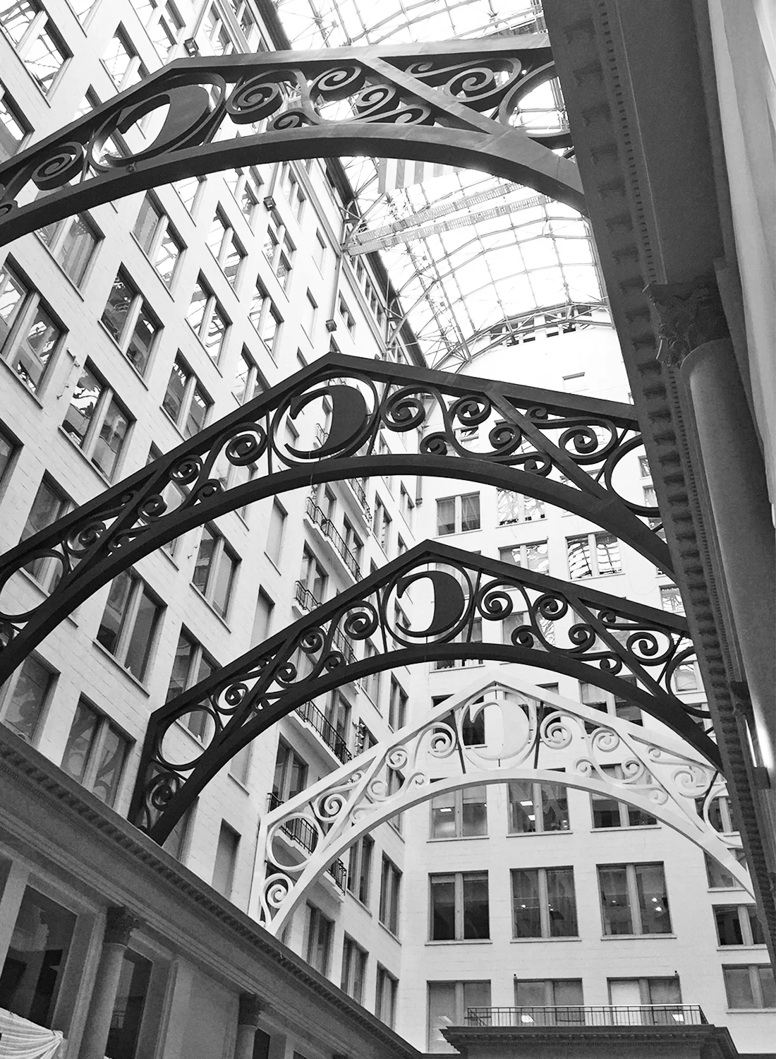 Curtis Atrium - Trusses 