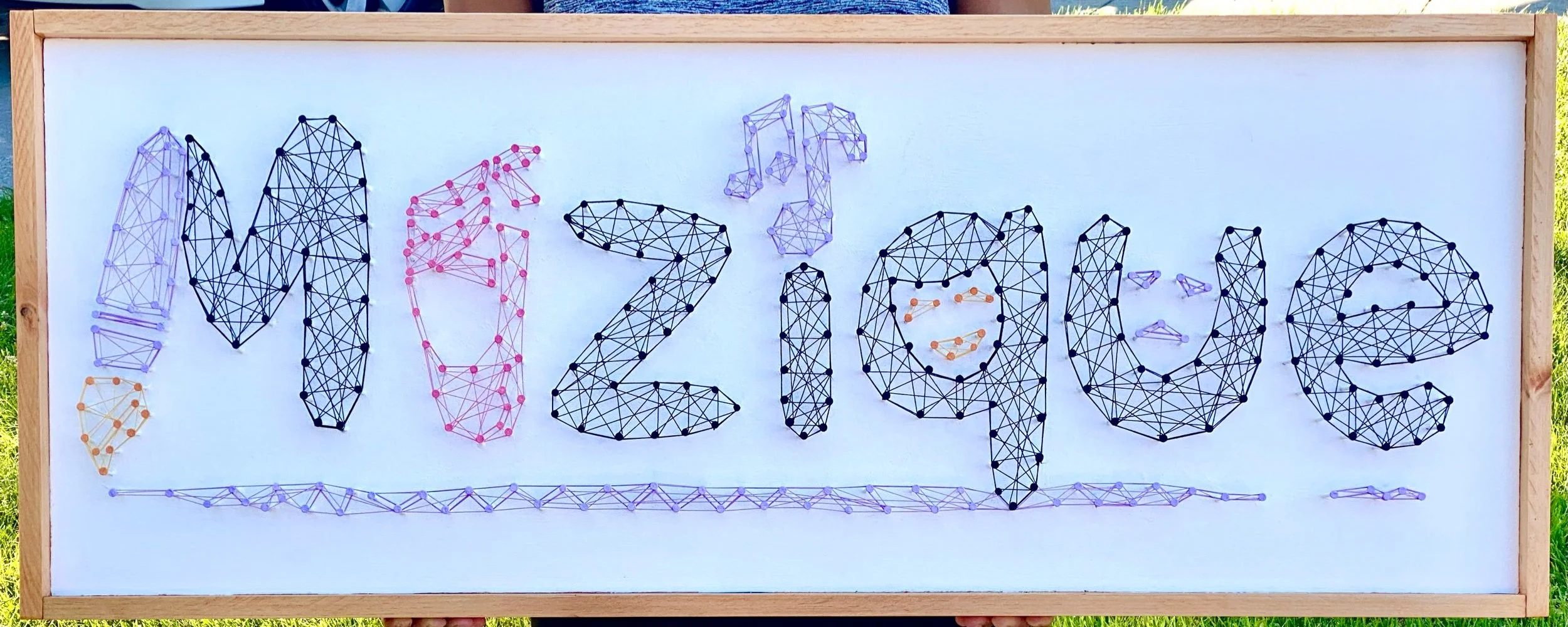 2’x 6’ Muzique LLC Sign - Complete