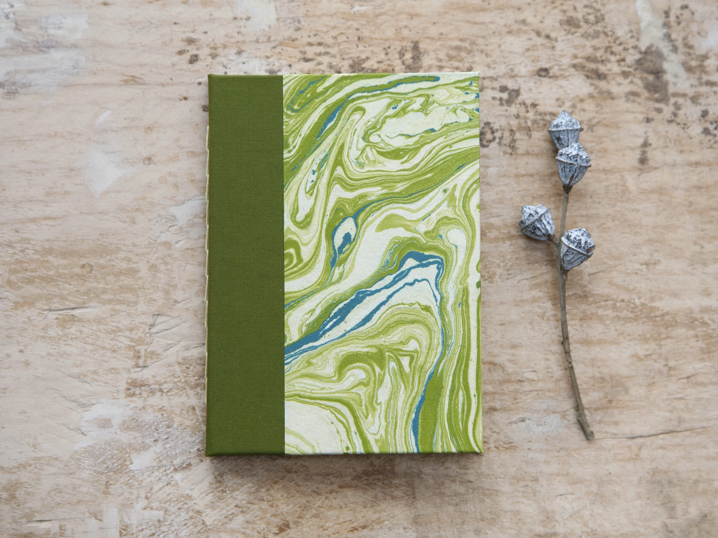 Bespoke Hand Bound Journal by The Eloise Bindery