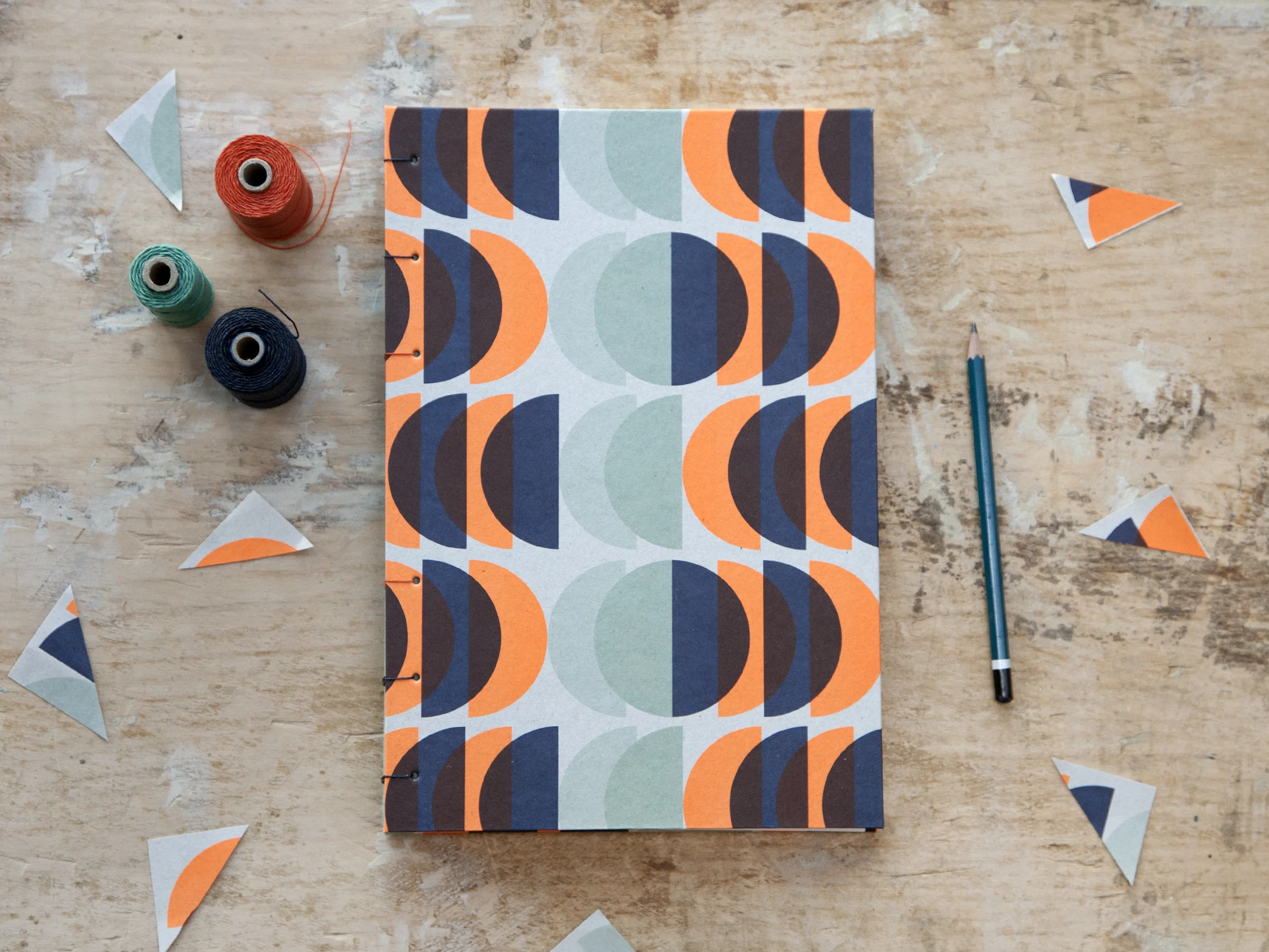 Bespoke Hand Bound Coptic Stitch Sketchbook