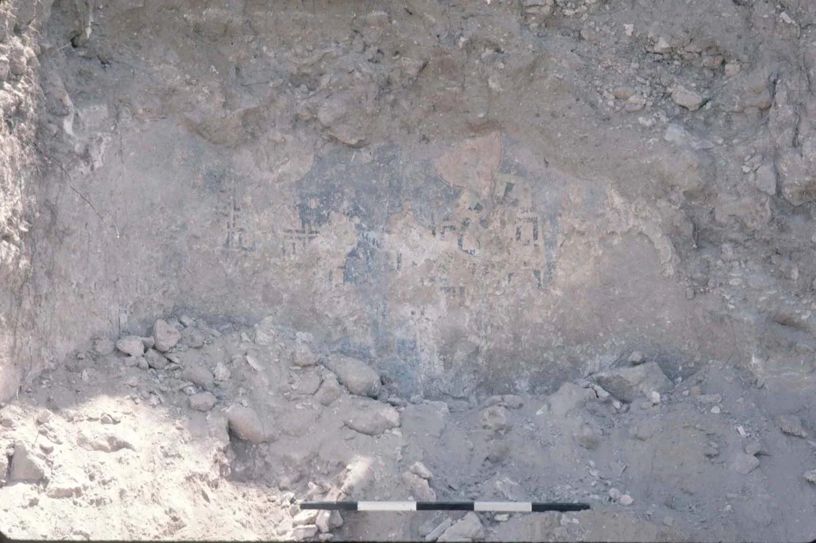 Fresco in church standing near Jerusalem Gate