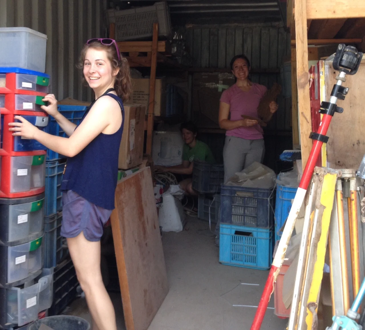 Organizing the registrar's supplies and equipment