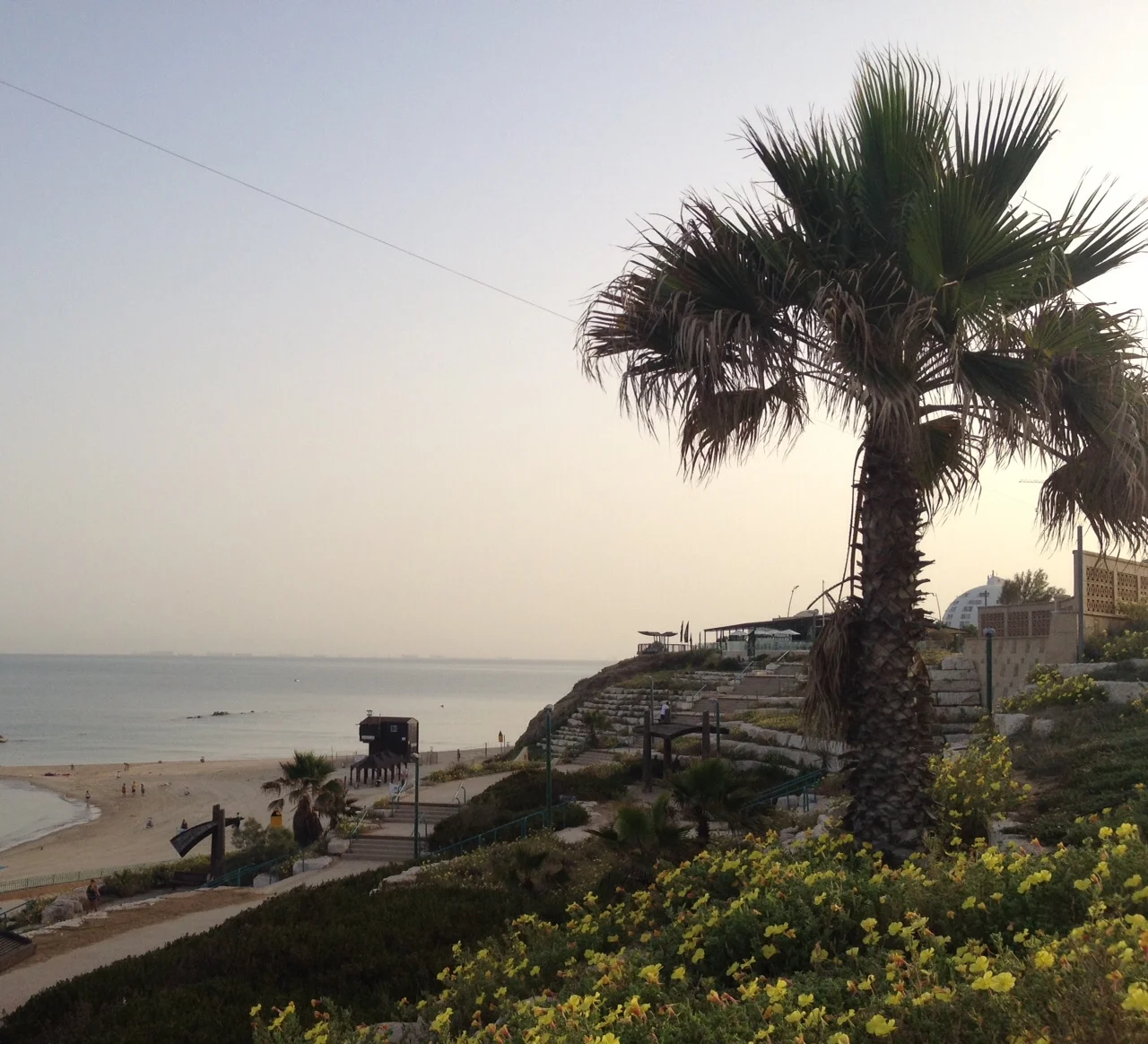 The Ashkelon beach