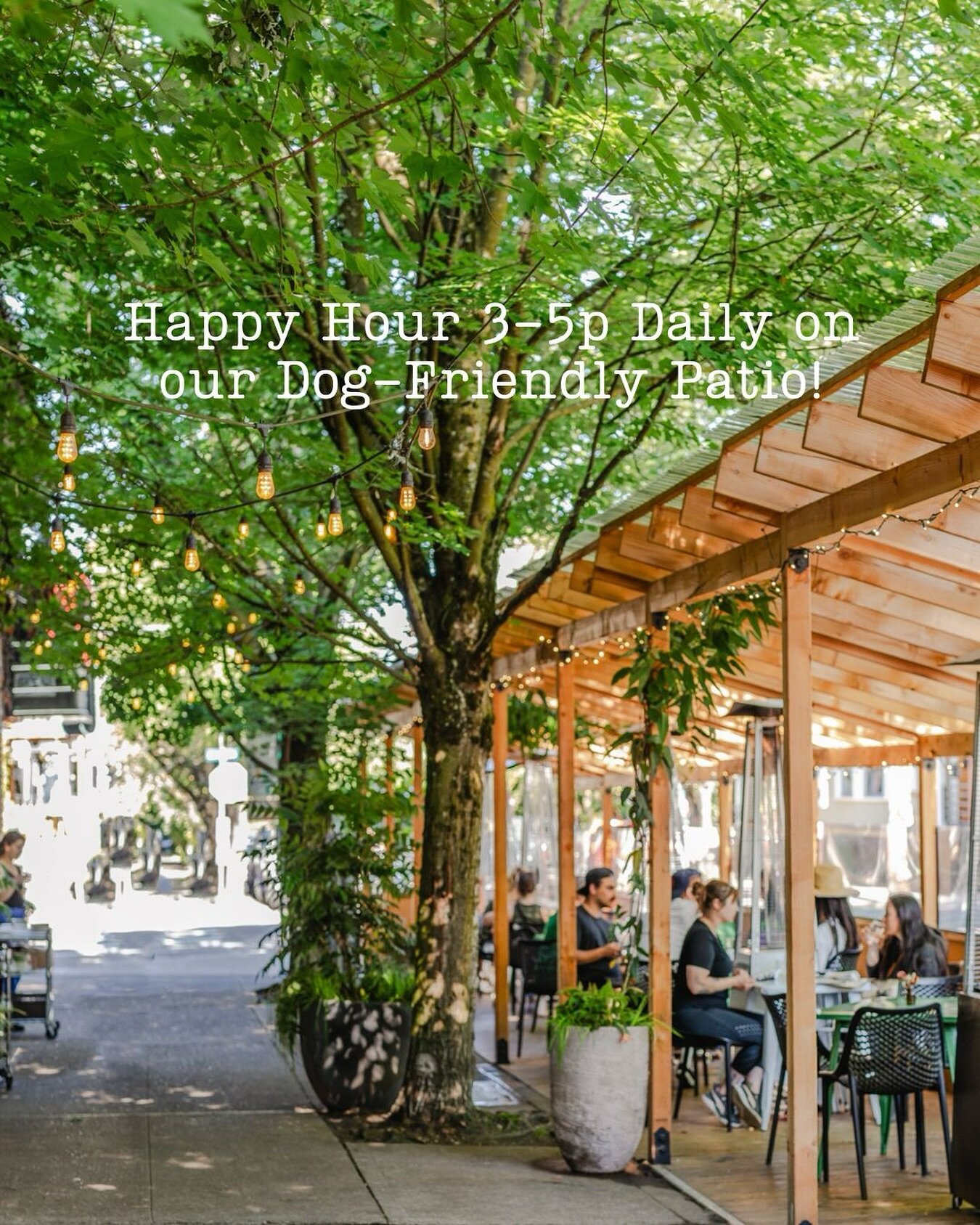 Join us for Happy Hour 3-5p daily! Enjoy $10 wine, $11 craft cocktails, and delicious eats on our dog-friendly outdoor patio, complete with cozy heaters for those chillier spring days.

Cheers to Longer Days &amp; Happier Hours at Fireside!
.
.
.
.
#