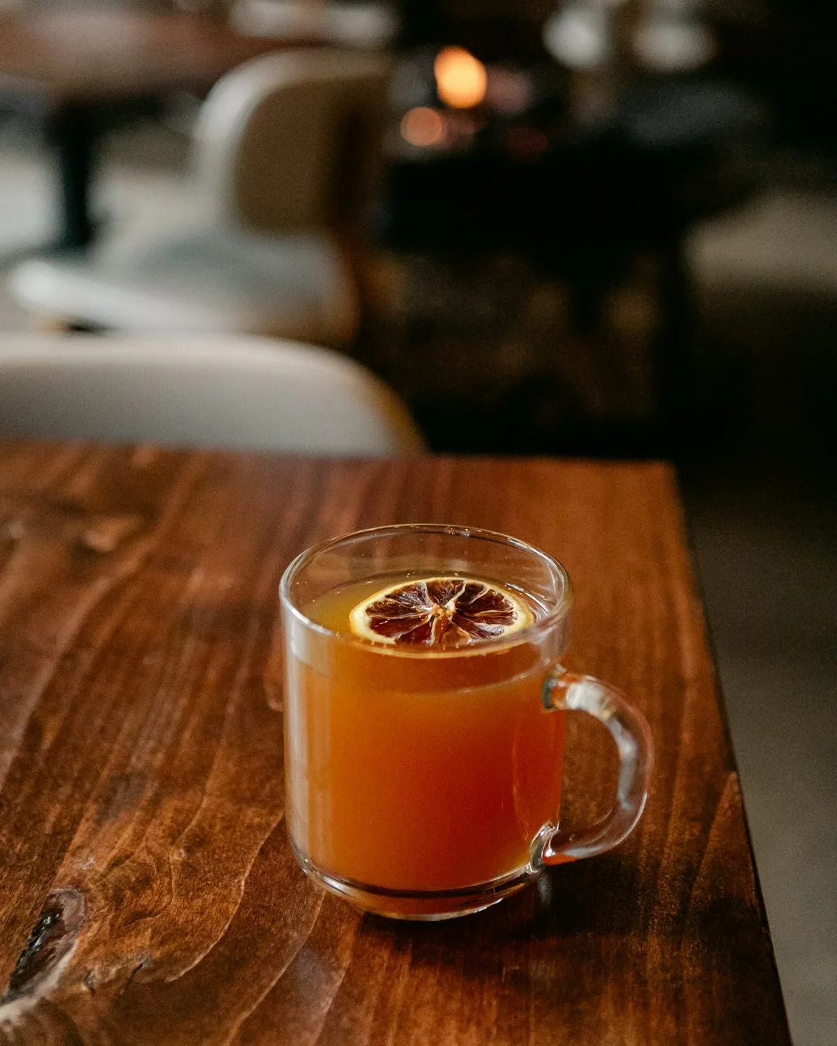 DAD-APPROVED TODDY!&nbsp;✨
Our not-to-be-missed seasonal bourbon special! A comforting blend of&nbsp;Buffalo Trace Bourbon,&nbsp;Ramazzotti, lemon, ginger, turmeric, honey, and cayenne. Served hot, it&rsquo;s the perfect drink to help you unwind and 