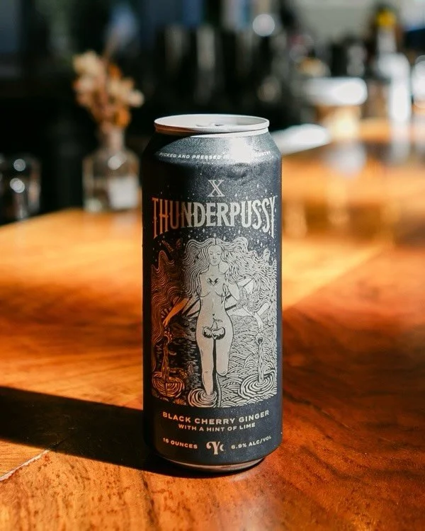 We&rsquo;re raising a glass to the women shaping the world of food and drink, including the female-owned team at&nbsp;Yonder Cider, makers of&nbsp;Thunderpussy. 🍒🍎

Juicy, tart, and bold with notes of cherry, stone fruit, hibiscus, and hints of gin