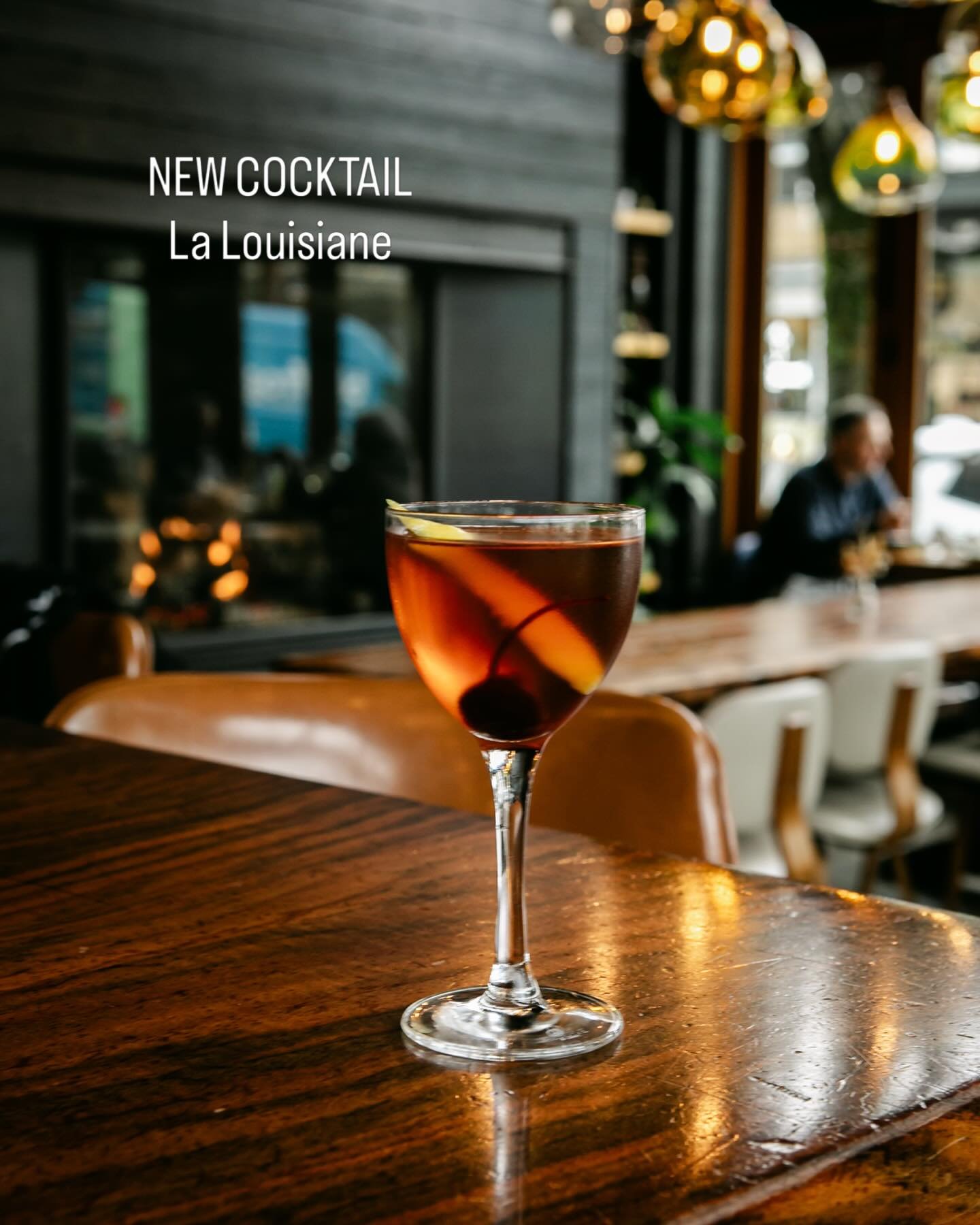 NEW FOR HAPPY HOUR: LA LOUISIANE 🍒

Fireside&rsquo;s spin on a classic New Orleans cocktail now on our Happy Hour menu. This sophisticated sipper features rye whiskey, Benedictine, sweet vermouth, absinthe, and both Peychaud&rsquo;s and Angostura bi
