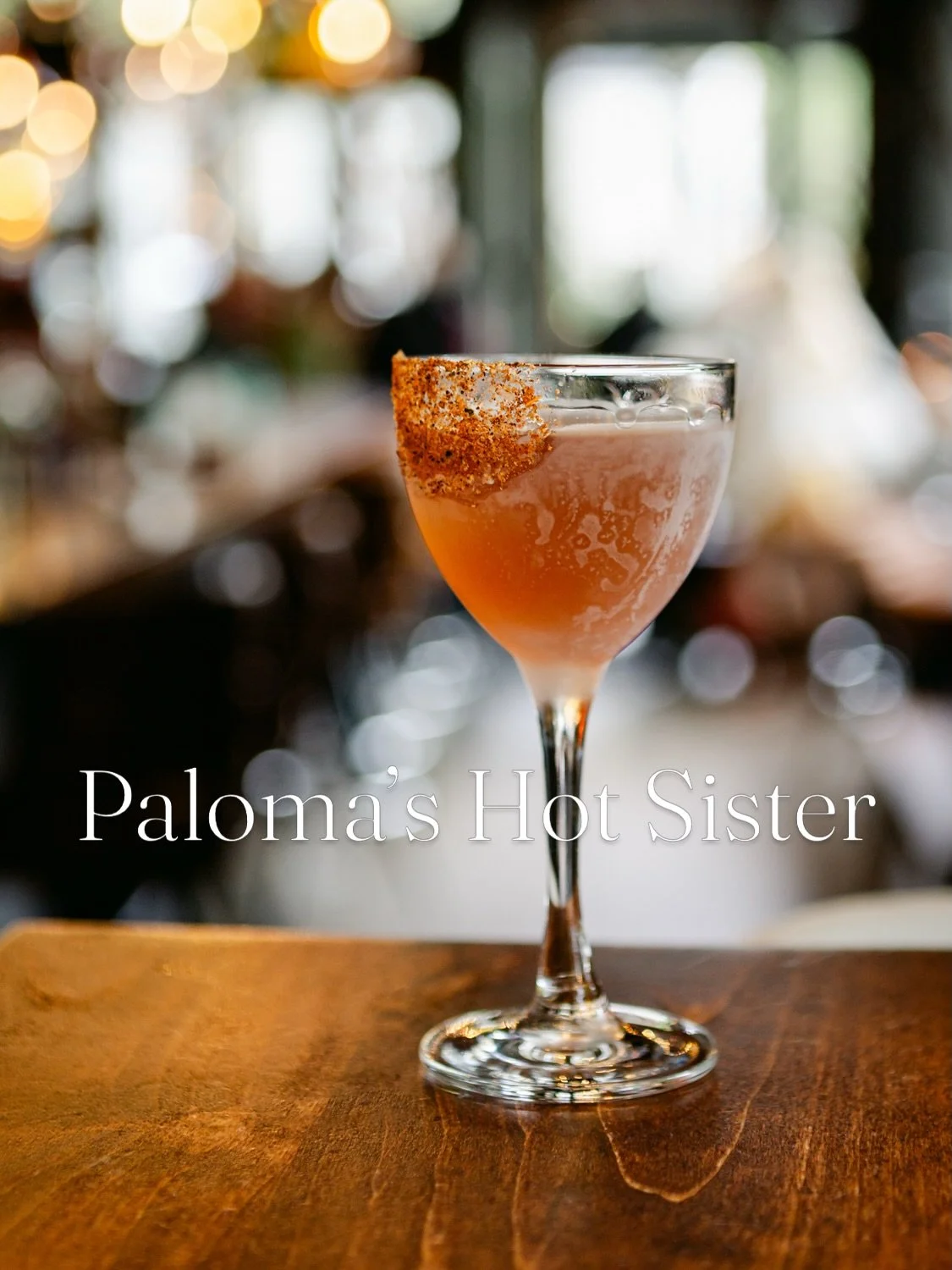 🌶️ Meet&nbsp;PALOMA&rsquo;S HOT SISTER.
Spicy and icy, all at once.
A frosty glass, a little heat, and bright citrus layered over coconut-washed tequila,&nbsp;Amaro Nonino, and bitters.
Just the thing for these sunny days.

#PortlandEats #PDXRestaur