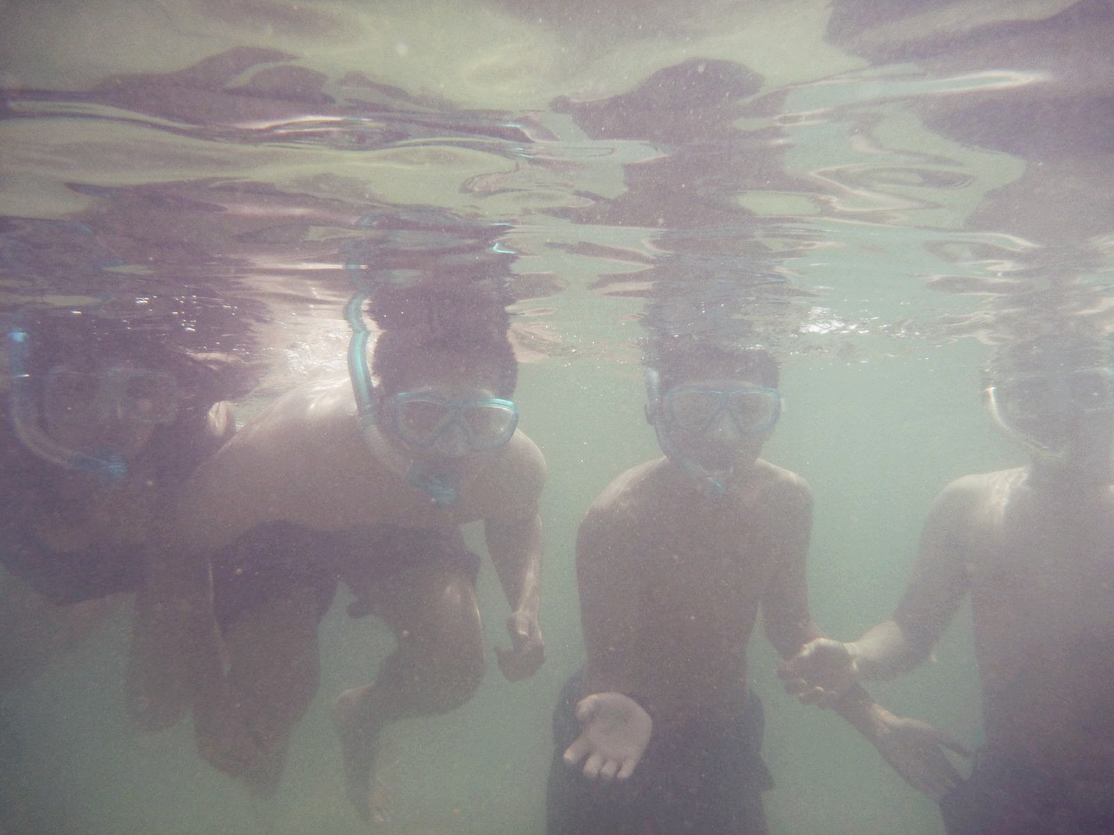 myself, my cousin and my brothers