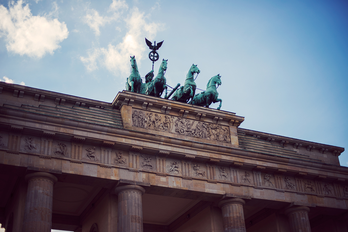 The Brandenburg Gate quadriga