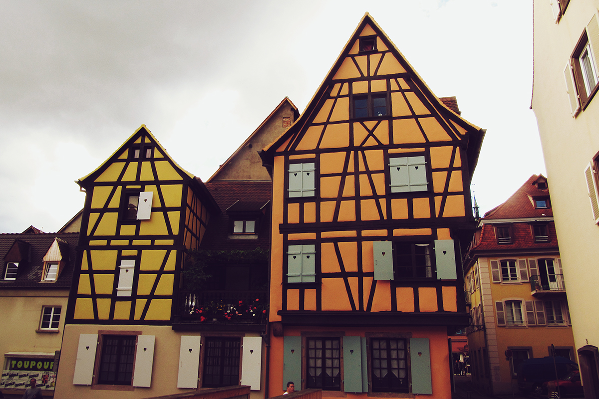 Buildings in Colmar, France
