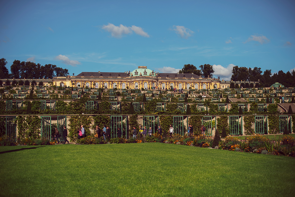 Nexo's family took us to Potsdam where we visited the Sanssouci Palace, a former summer palace belonging to Frederick the Great