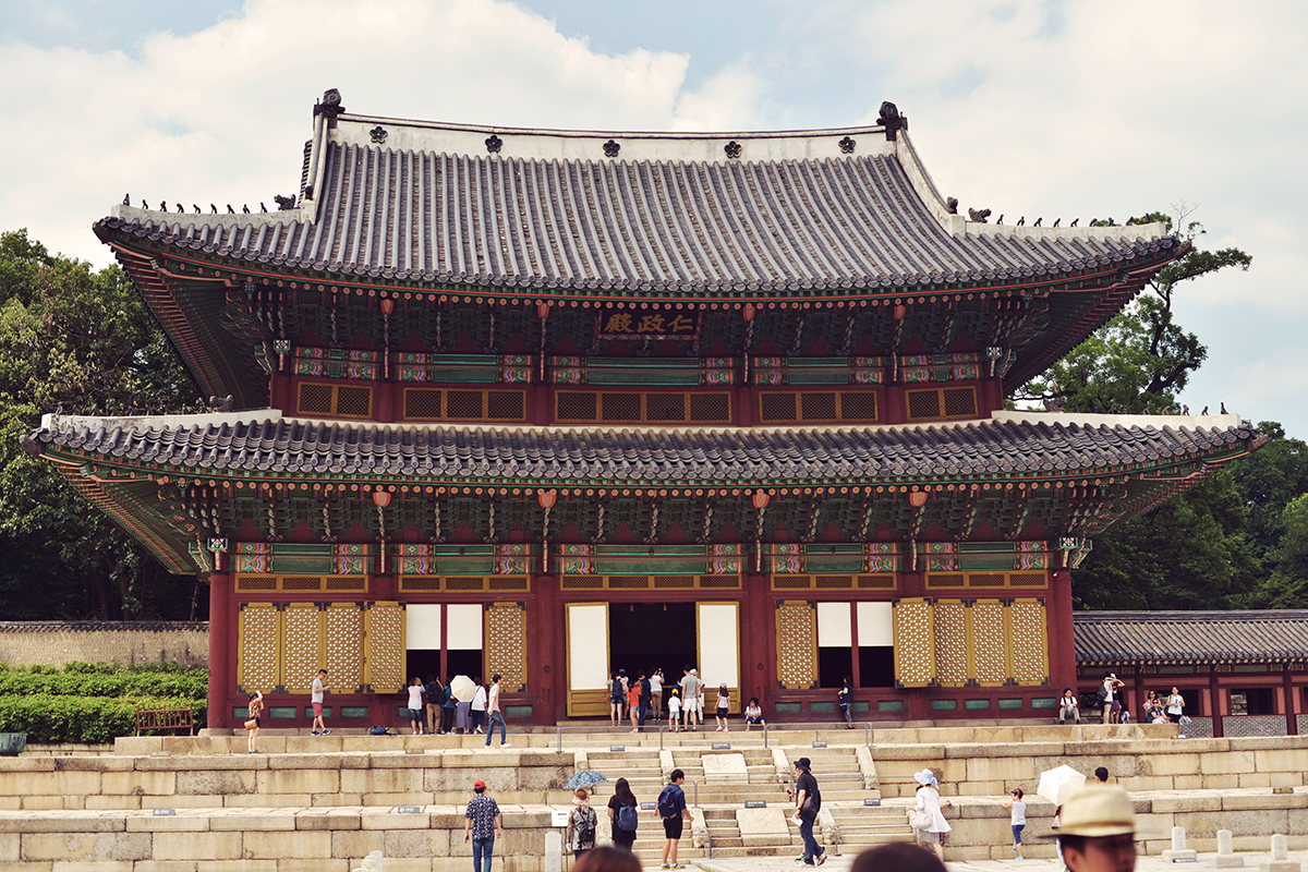 Injeongjeon Hall, the throne hall of Chandeokgung Palace
