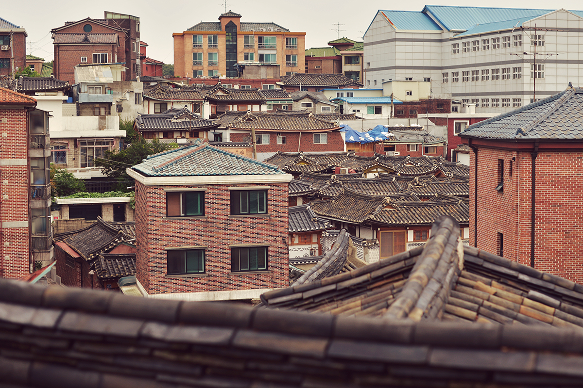 Hanok rooftops
