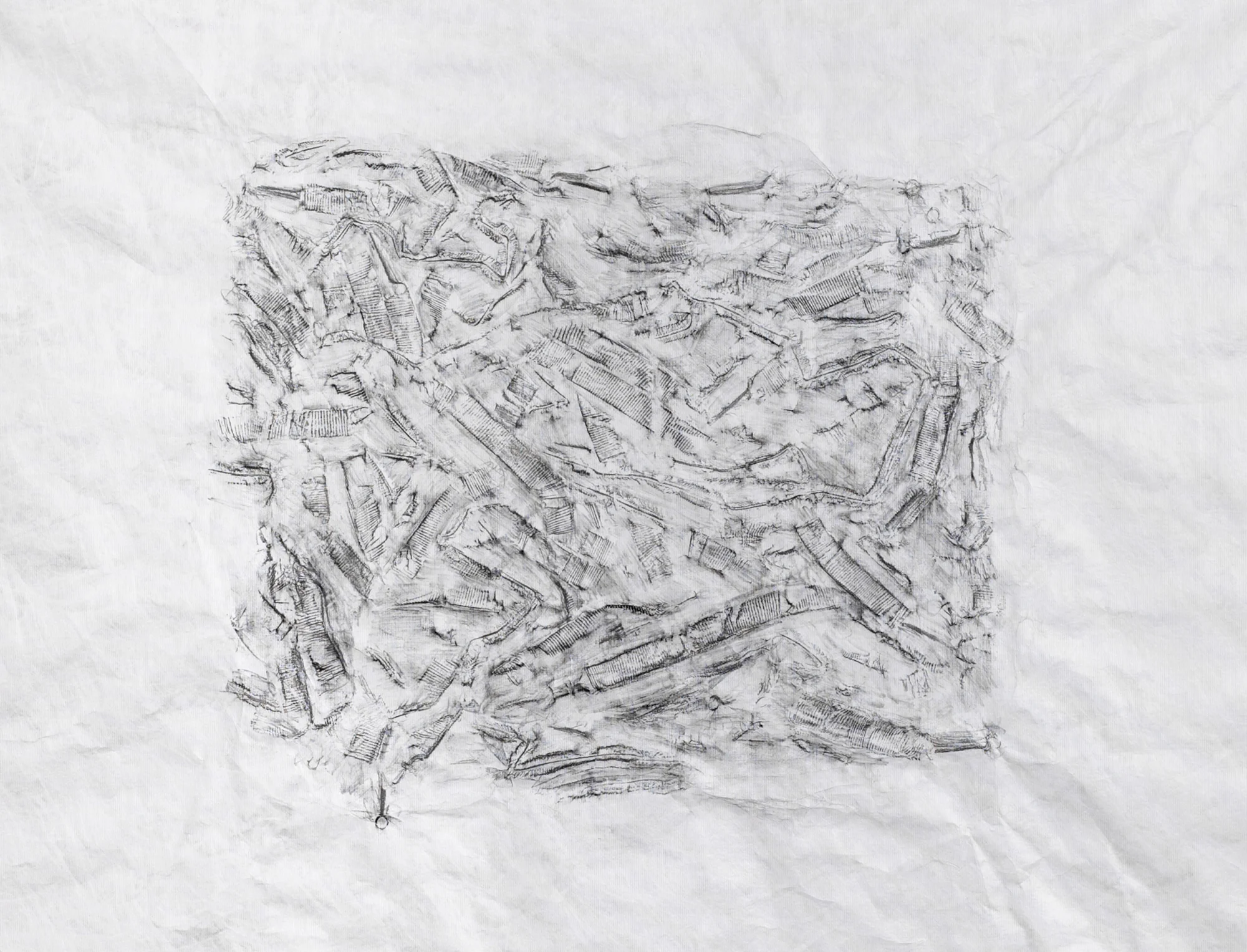 Lily Cox-Richard: "1247 lbs of #2 copper, San Antonio, TX (Bale Rubbing series)"