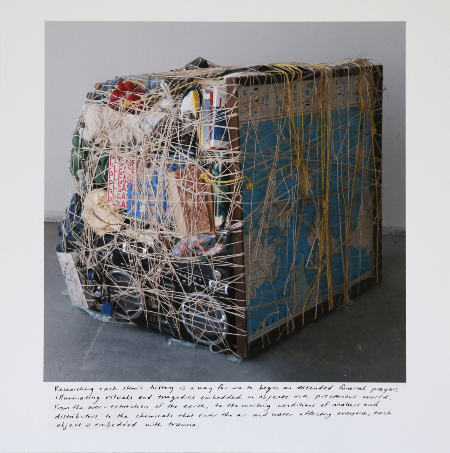 Mary Mattingly Cube 4, 2014 c-print