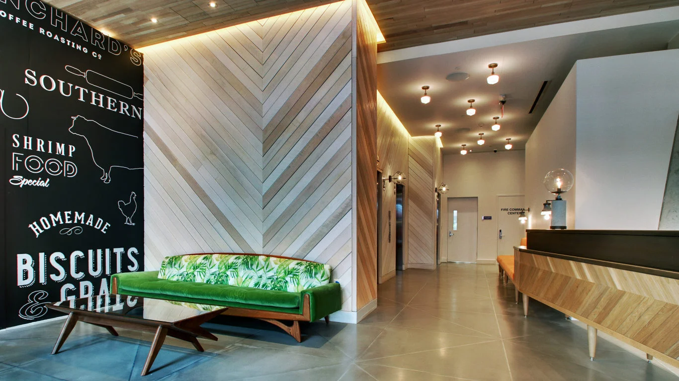 pod dc interior wall graphics (image left) Photo @podhoteldc
