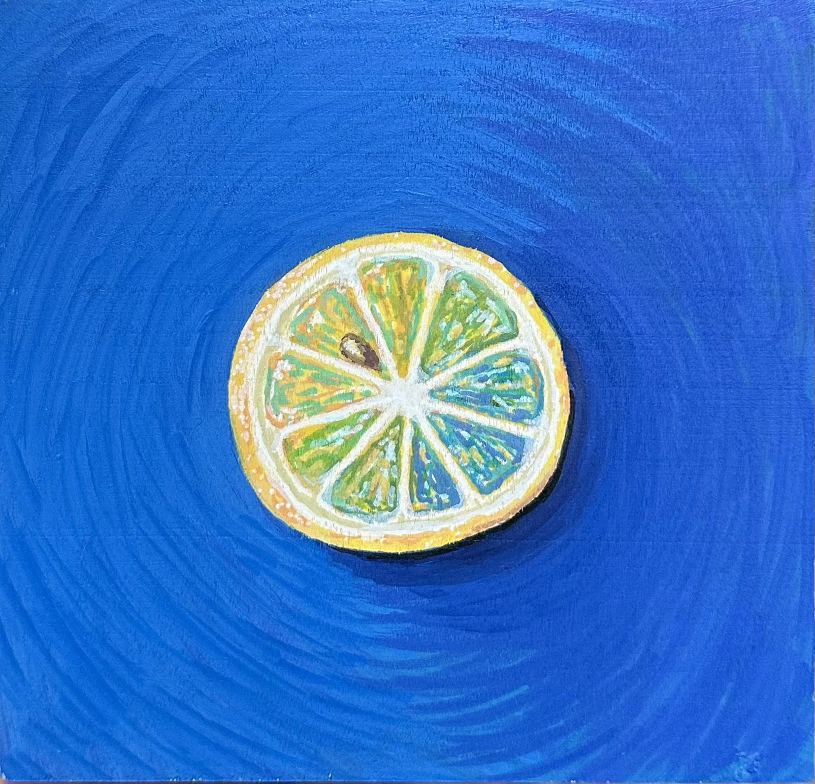 LEMON on wood