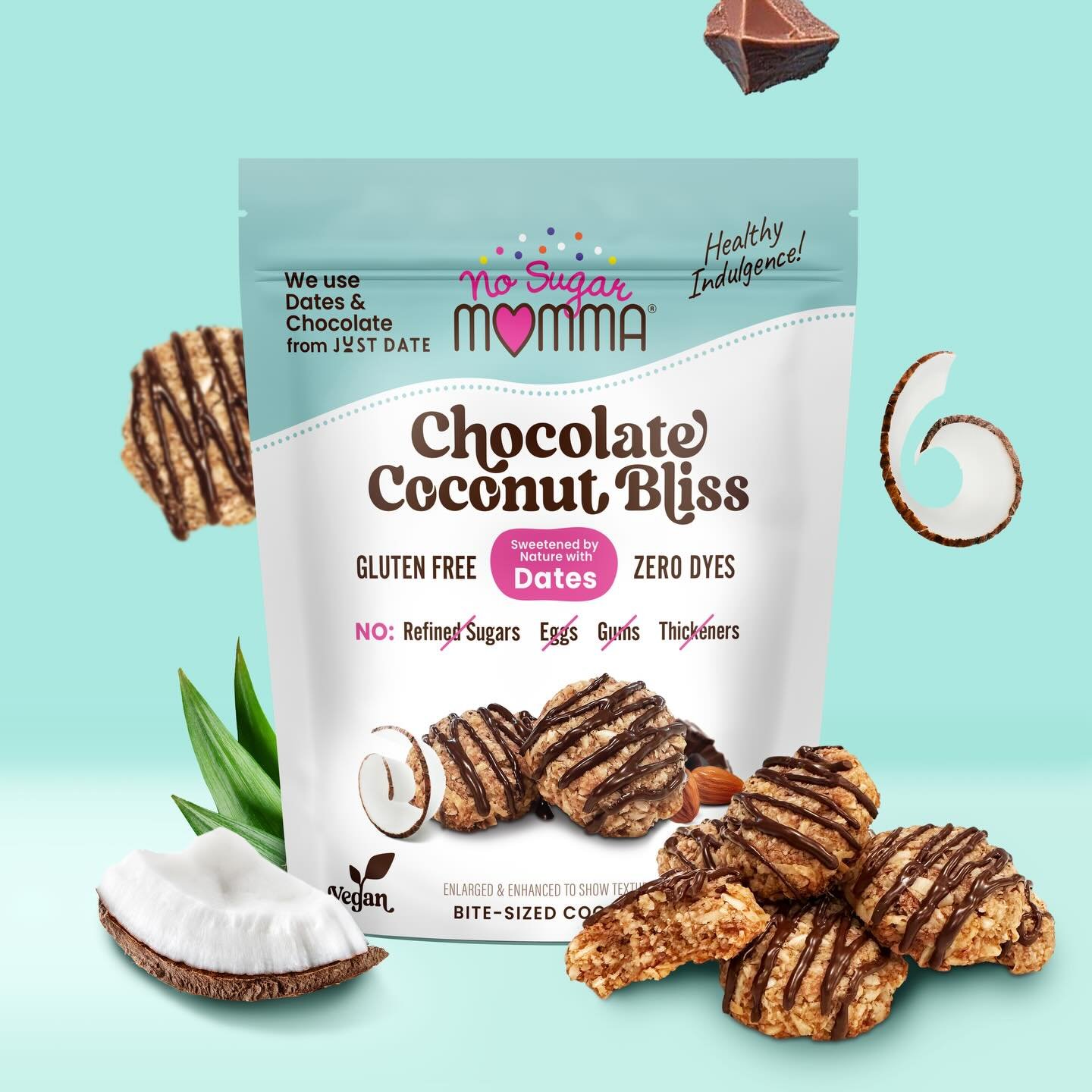 Second to that feeling I get (AKA &ldquo;flow&rdquo;) when designing for clients is the satisfaction of knowing it will help them sell more of their amazing goodies and stay competitive on shelves.

@nosugarmommaofficial came to us by referral from a