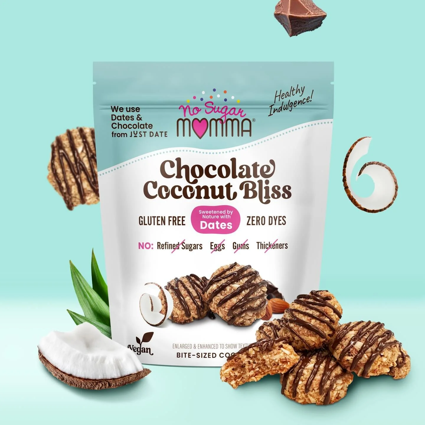 Second to that feeling I get (AKA &ldquo;flow&rdquo;) when designing for clients is the satisfaction of knowing it will help them sell more of their amazing goodies and stay competitive on shelves.

@nosugarmommaofficial came to us by referral from a