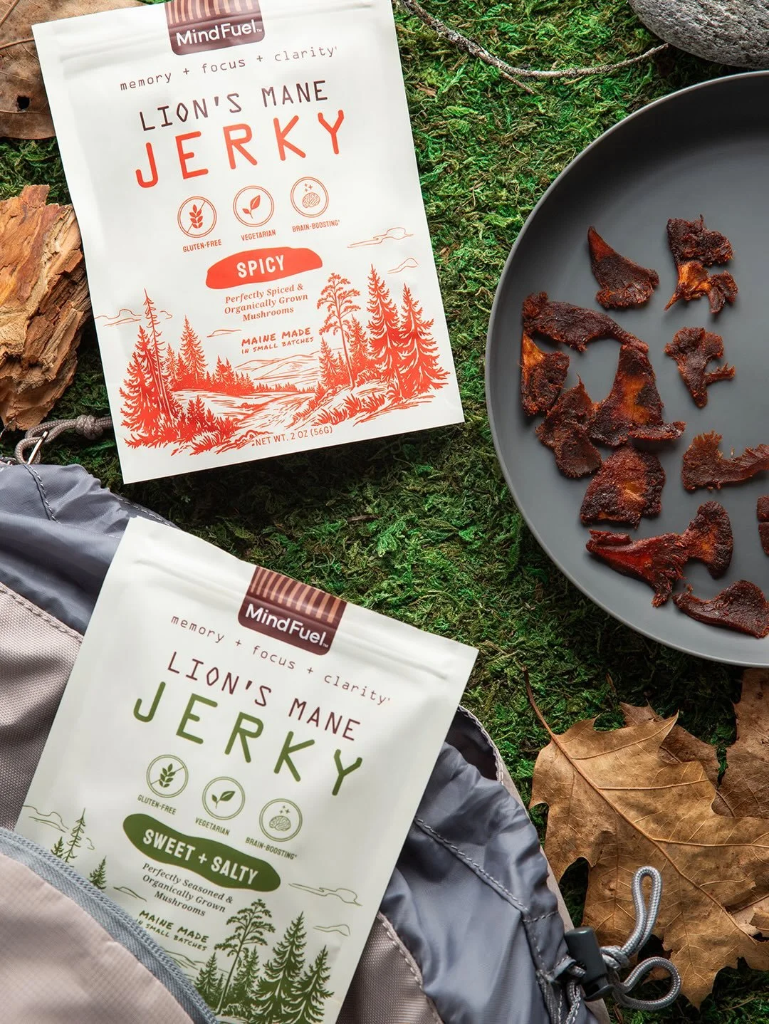 From a smart and classy logo, which pays homage to a Lion&rsquo;s majestic Mane, to the contemporary yet earthy color palette and elegantly simplistic standup pouch design, I couldn&rsquo;t be happier with the way our&nbsp;work turned out for our cli