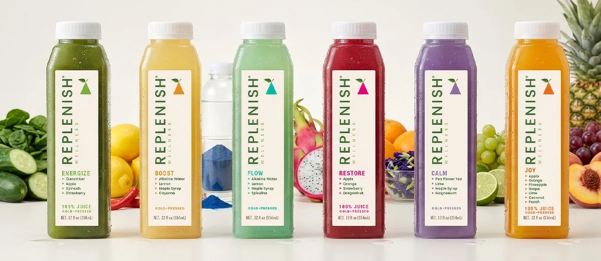 Replenish Wellness HPP Juices