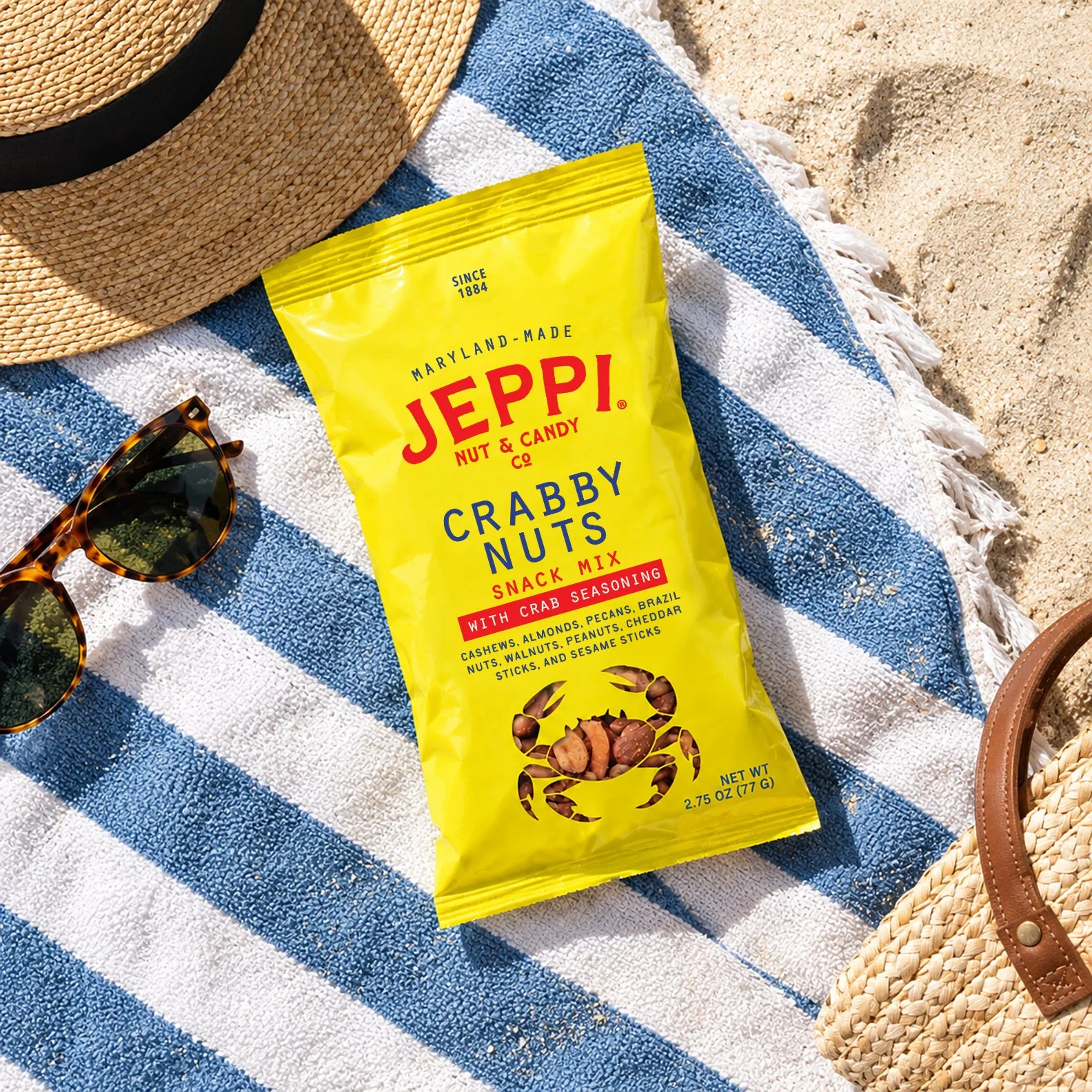 Jeppi Snack Mix Package Design