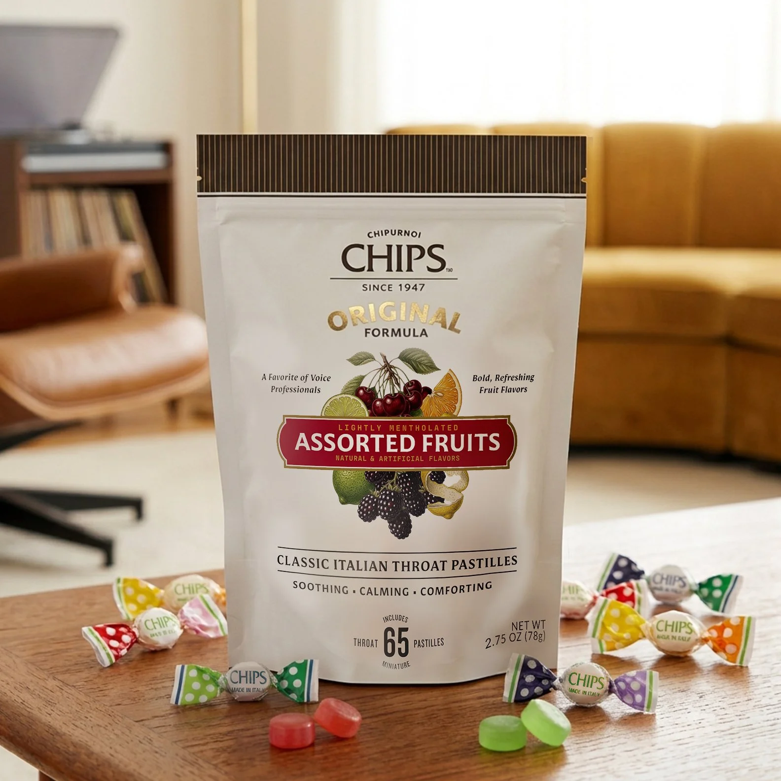 Chips Assorted Fruit Pastilles