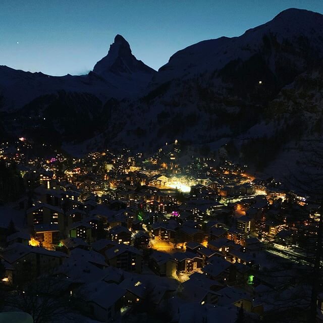 Merry Christmas&mdash;and to all a great night. #zermatt