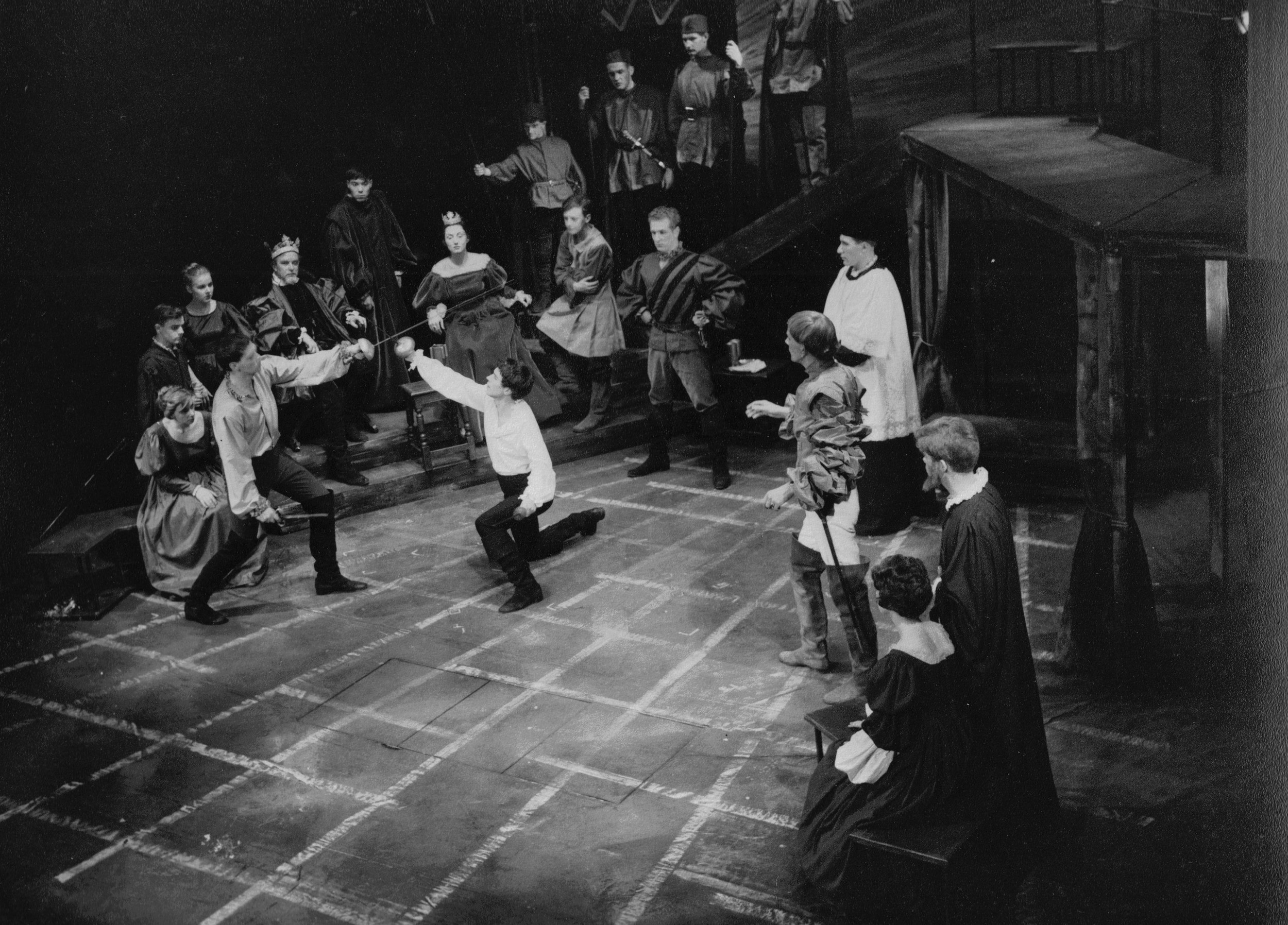 14_John Cairney as Hamlet in 'Hamlet', Glasgow Citizen's Theatre, 1960.jpg