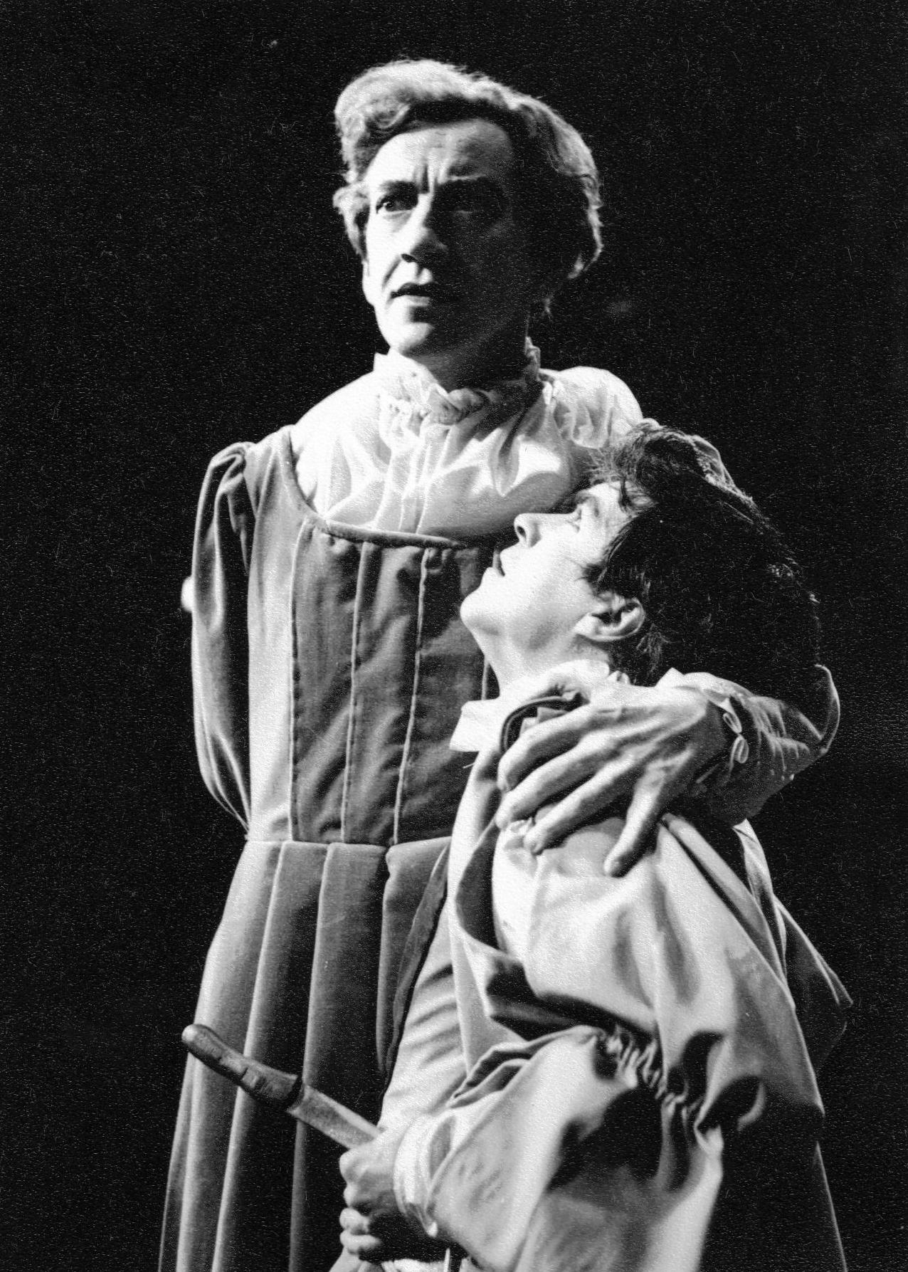 26_John Cairney as McGlass in 'Armstrong's Last Goodnight' Glasgow Citizen's Theatre 1964.jpg