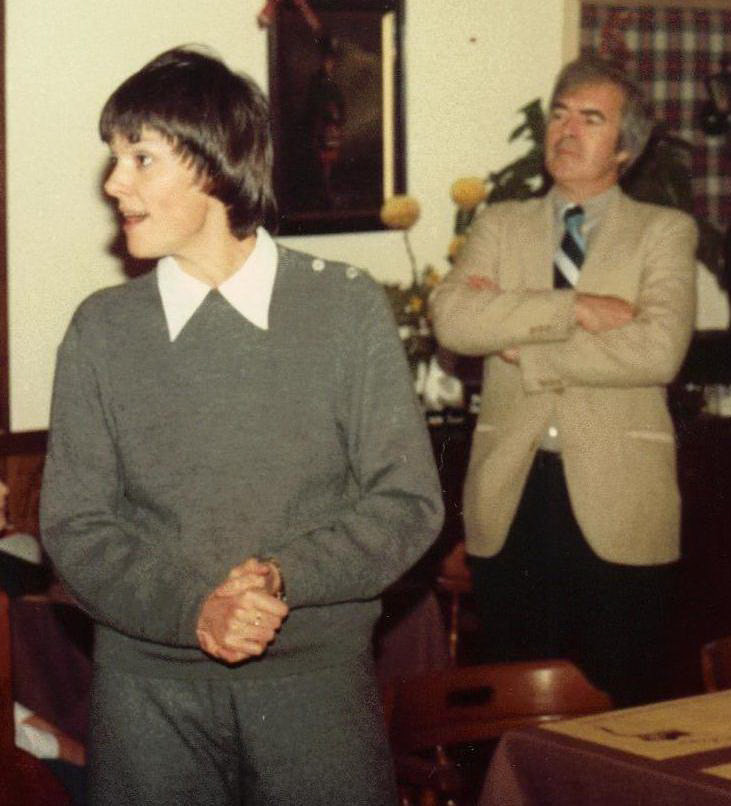 16_John Cairney & Alannah O'Sullivan in Dinner Theatre c1982.jpg