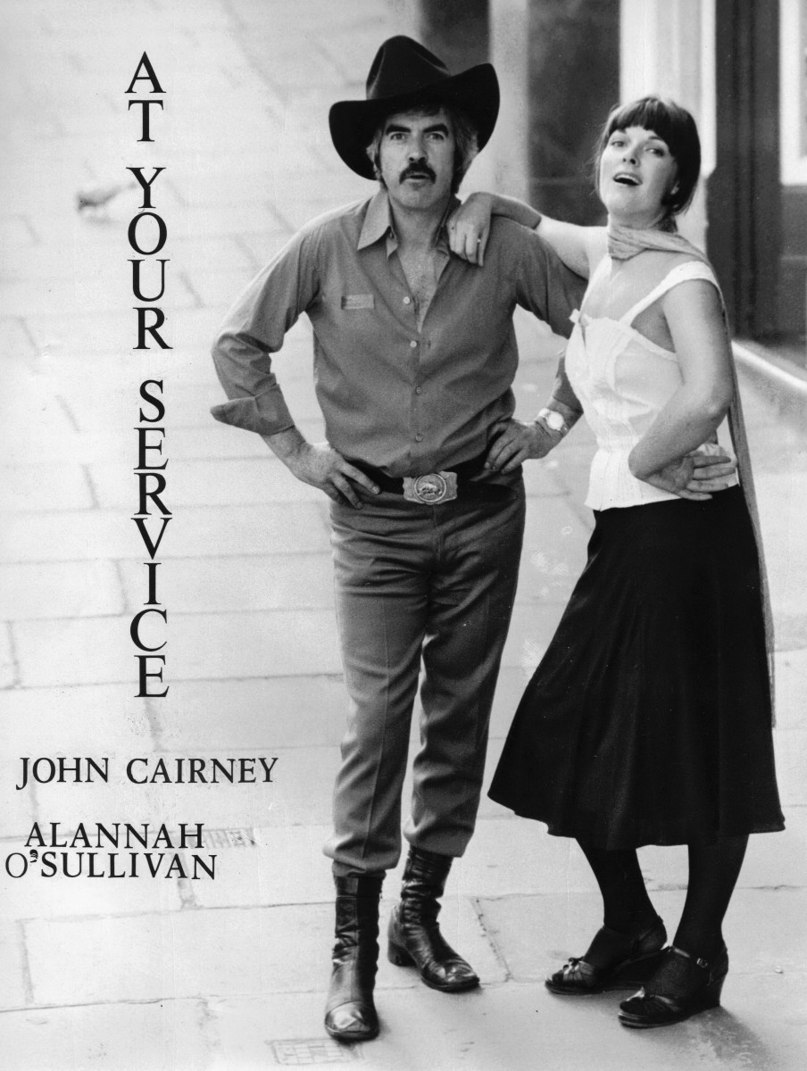 55_Publicity shot of John Cairney & Alannah O'Sullivan in 'The Robert Service Story' Edinburgh Festival 1978 (2).jpg