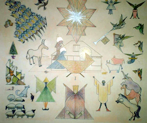 A Christmas Mural