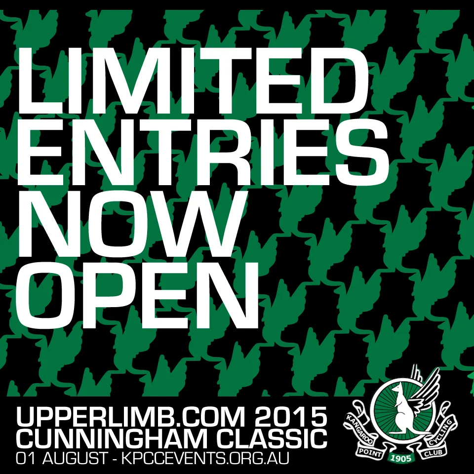Limited entries now open for the upperlimb.com Cunningham Classic