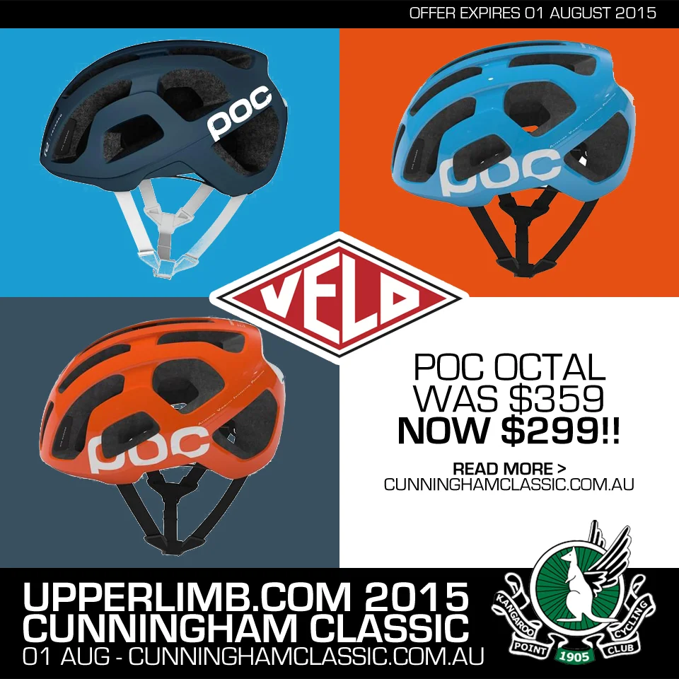 Be safe and stylish with a POC OCTAL from VELO Bicycles!