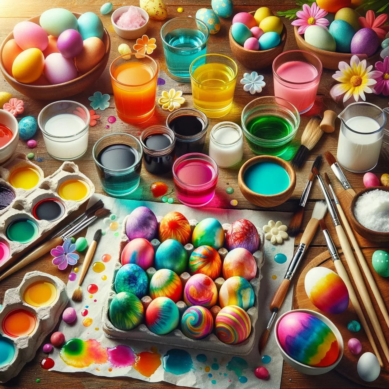 Egg-straordinary Easter: A Fizzy Egg Dyeing Tutorial